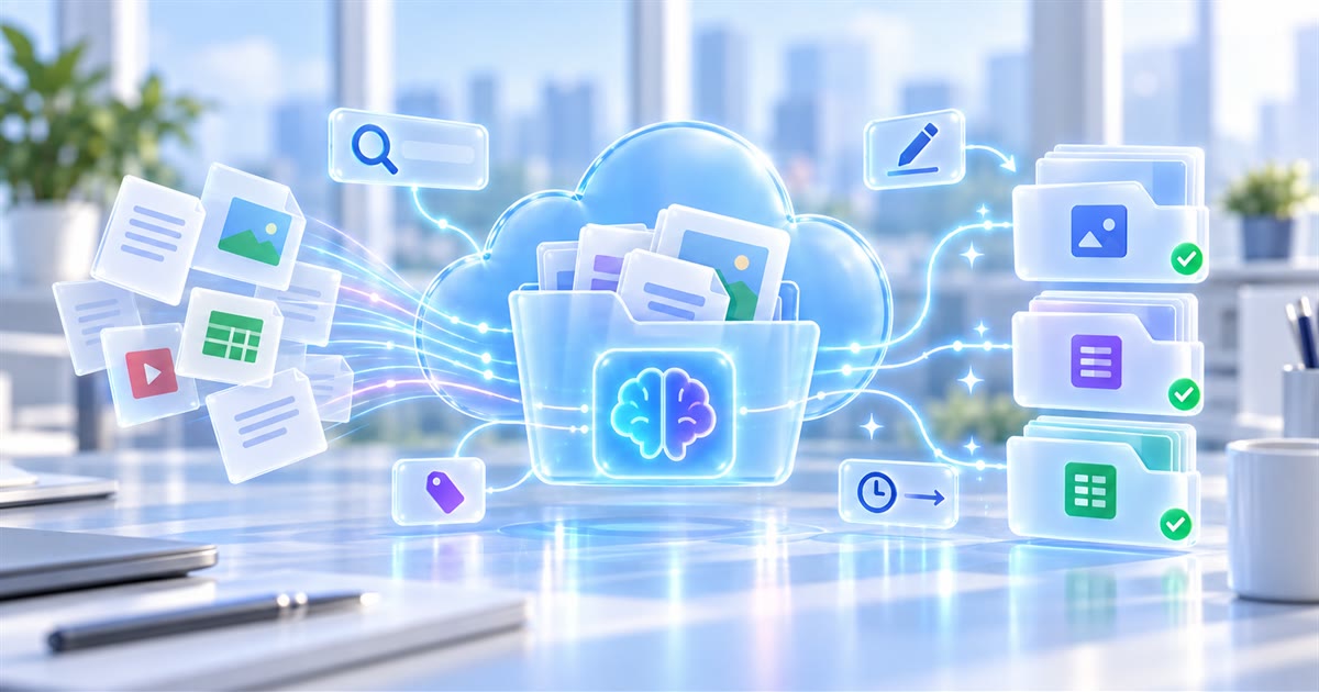 Your Files Have Been a Mess for Years? OneDrive's AI Now Handles It